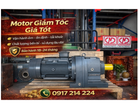 Motor Giảm Tốc 5.5kW Giá Công Nghiệp – Tải Nặng, Chạy Ổn Định 24/7