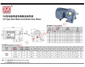 Motor giảm tốc 0.4kw - 40s - ch28