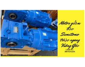 motor giảm tốc sumitomo trục ngang vuông góc