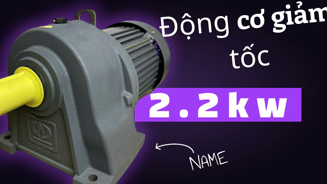 động cơ giảm tốc 2.2kw