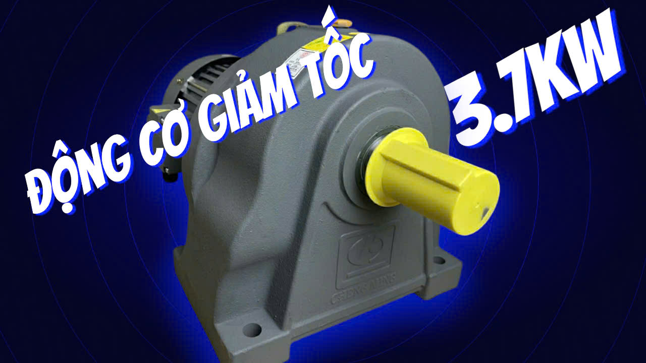 động cơ giảm tốc 3.7kw