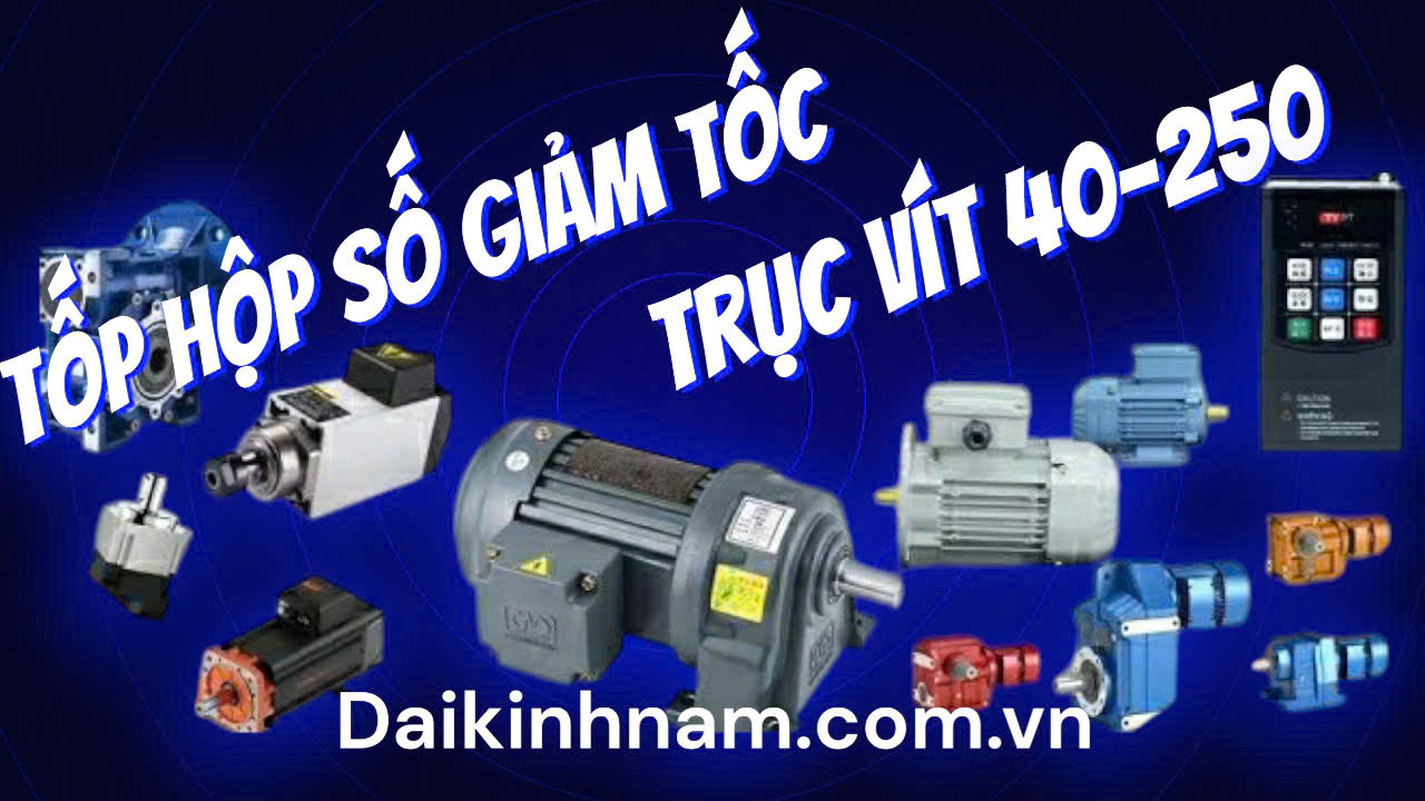 hộp giảm tốc trục vít 40, 50, 60, 70,80,100, 120, 135, 155, 175, 200, 250