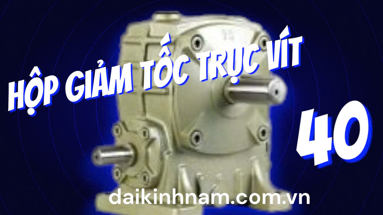 hộp giảm tốc trục vít 40