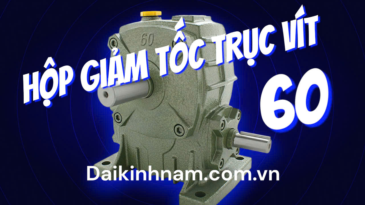 hộp giảm tốc trục vít 60