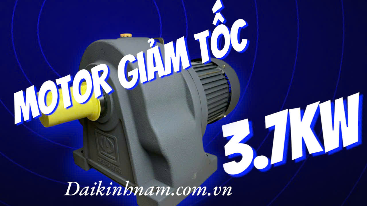 motor giảm tốc 3.7KW