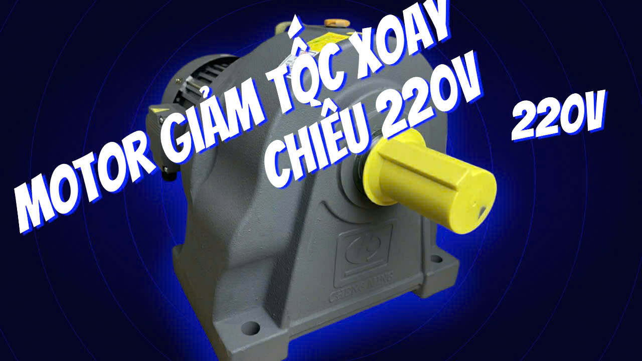 motor giảm tốc xoay chiều 220V