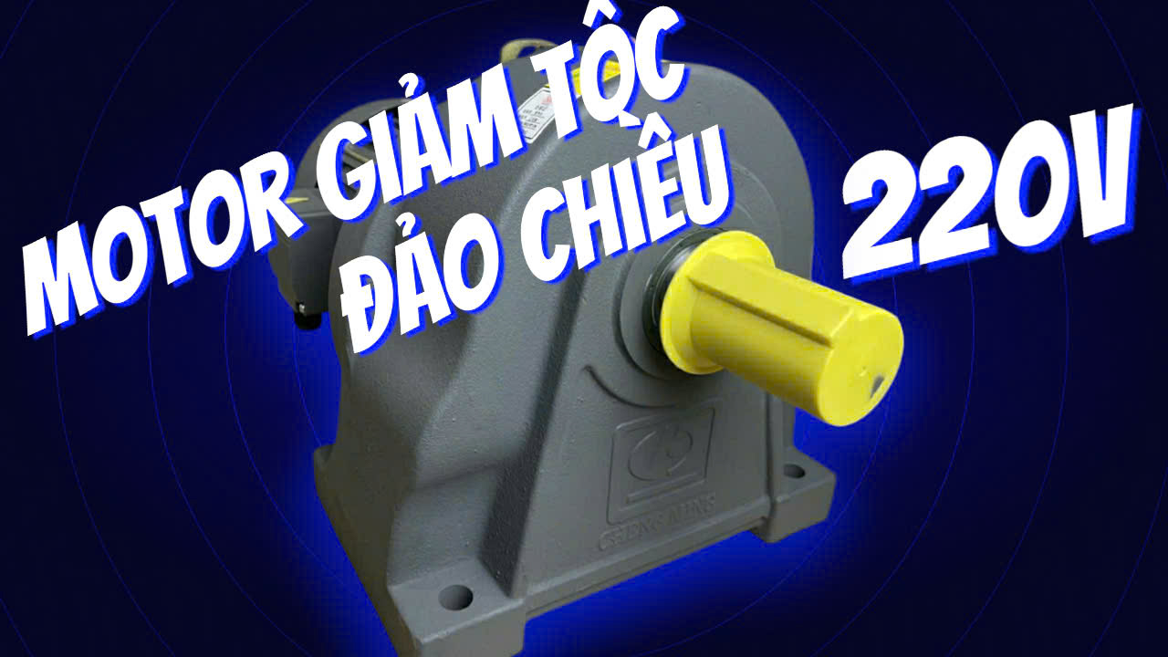 motor giảm tốc đảo chiều 220v